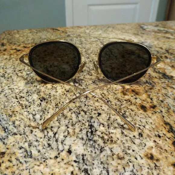 Sama Eyeglasses Sunglasses Frame 57-19-140 Titanium Gold Full Rim